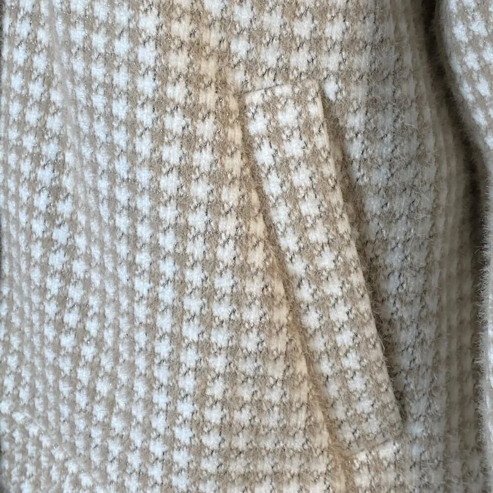 Greylin Houndstooth Shirt Jacket - NEUTRAL